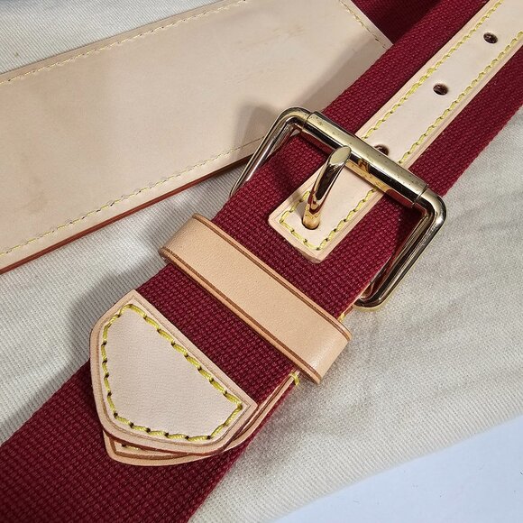 LOUIS VUITTON Monogram Denim Porte Epaule Raye Cabas GM Shoulder 2 Way Bag EUC - Picture 8 of 14